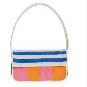 STAUD TOMMY BEADED BAG